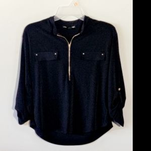 Black casual long sleeve